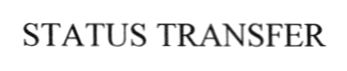 status transfer