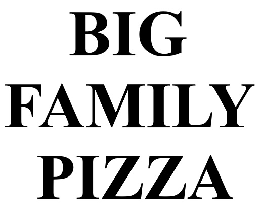 big family pizza
