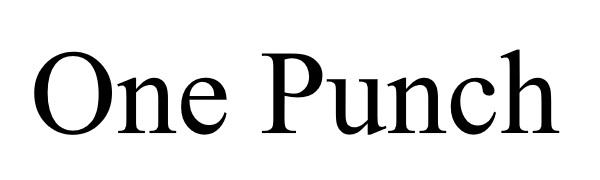one punch