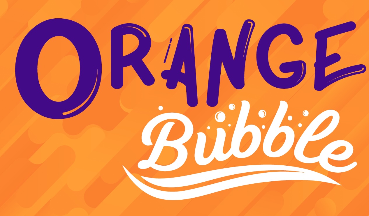 orange bubble