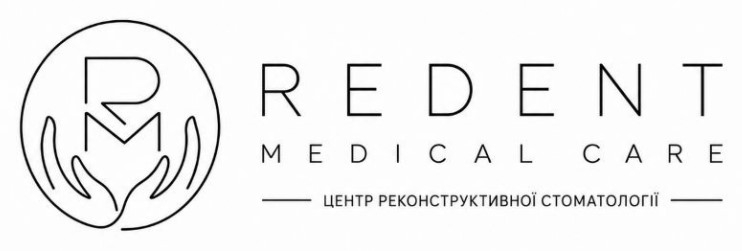 Зображення марки «центр реконструктивної стоматології · rm · medical care · redent»