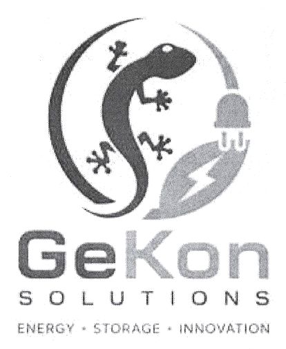 Торговельна марка «innovation storage energy solutions gekon gekon solutions energy storage innovation», заявка №m202615046