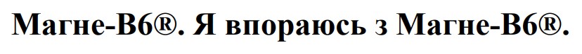 Зображення марки «b6 · магне-в6. я впораюсь з магне-в6»