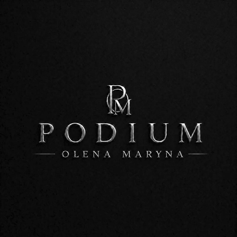 Зображення марки «ром · орм · рмо · pmo · opm · pom · podium olena maryna»