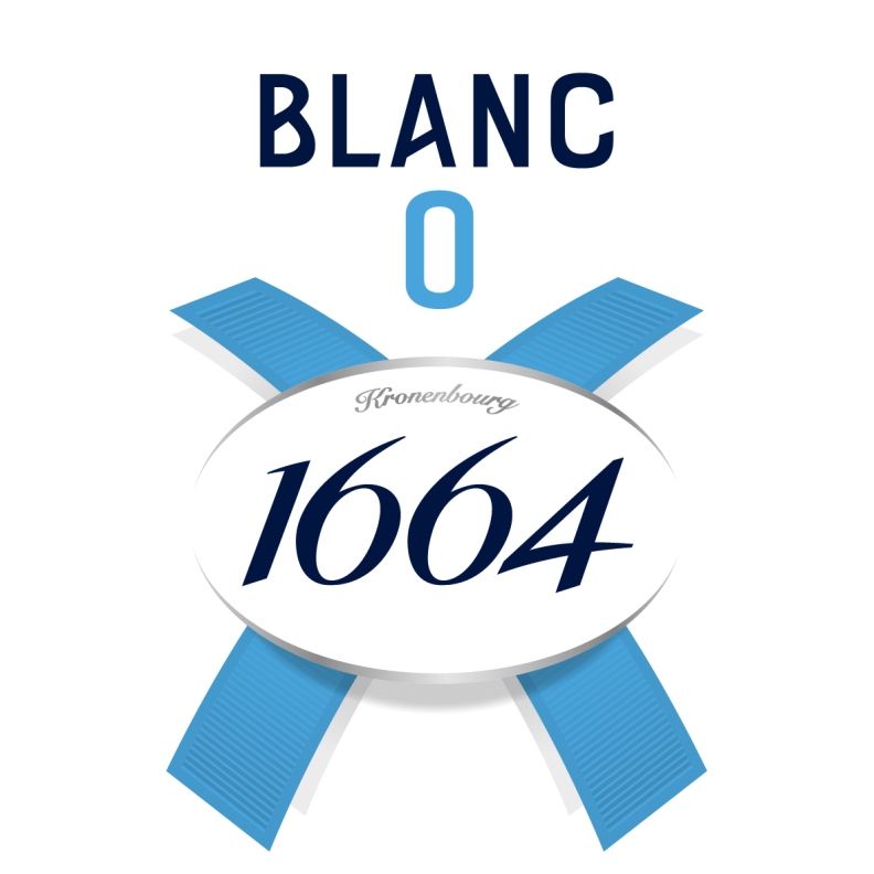 Зображення марки «kronenbourg · 1664 · blanc 0»