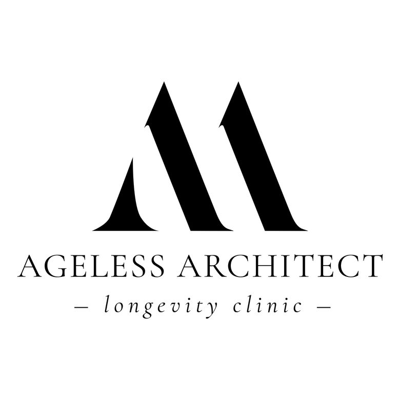 Зображення марки «aa · аа · longevity clinic · ageless architect»
