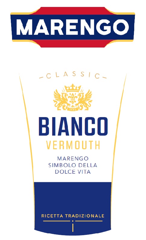 Торговельна марка «1982 tradizionale ricetta ricetta tradizionale vita dolce della simbolo marengo simbolo della dolce vita vermouth bianco bianco vermouth classic marengo», заявка №m202617188