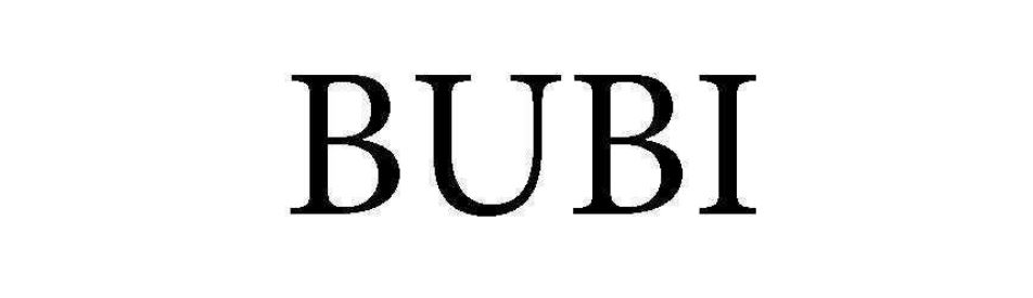 Зображення марки «bubi»