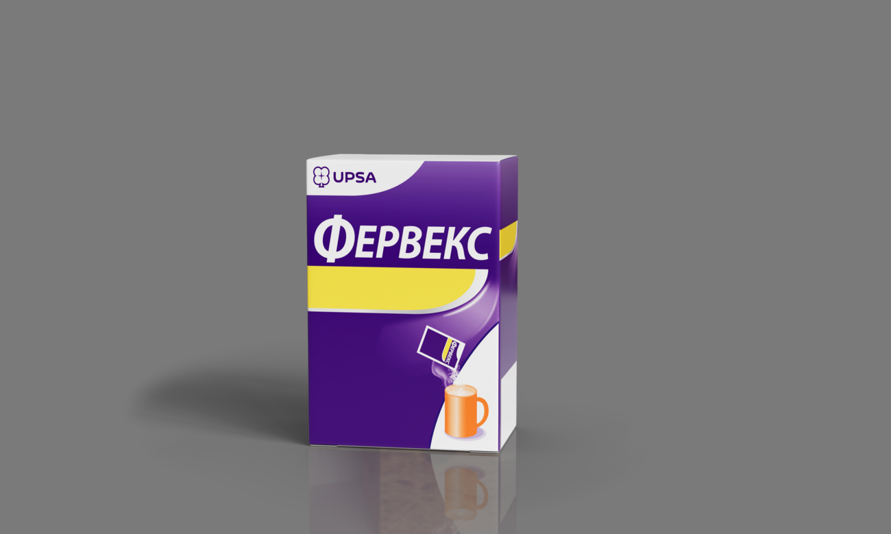 Зображення марки «upsa · фервекс»