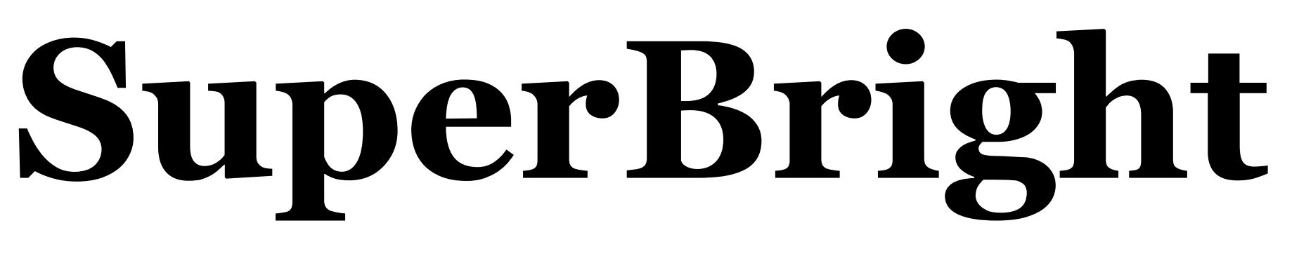 Зображення марки «bright · super · superbright»