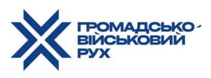 Зображення марки «громадсько-військовий рух»