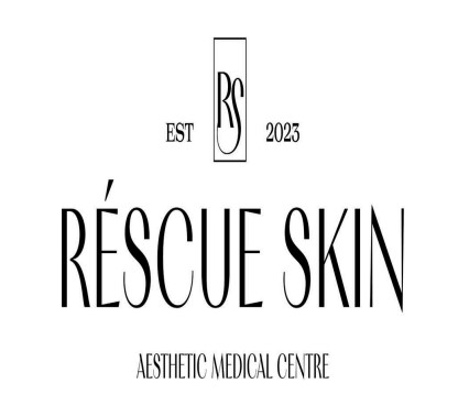 Зображення марки «aesthetic medical centre · rescue skin · est 2023 · rs»