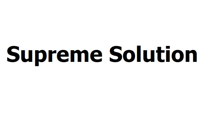 Зображення марки «supreme solution»