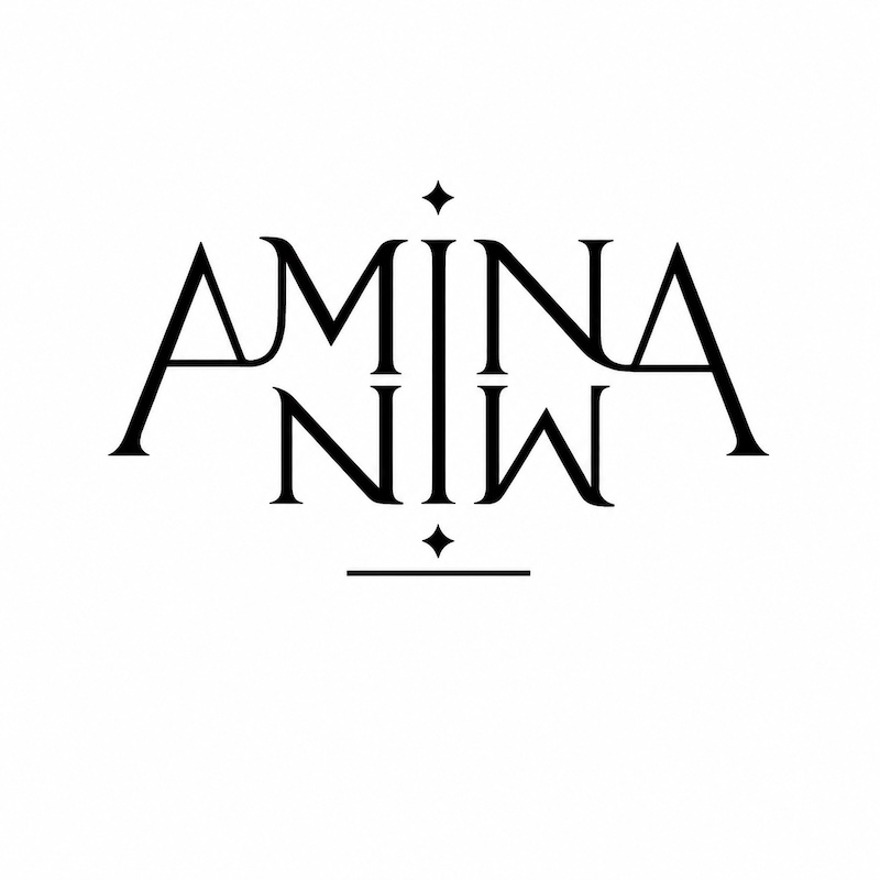 Зображення марки «min · amina»