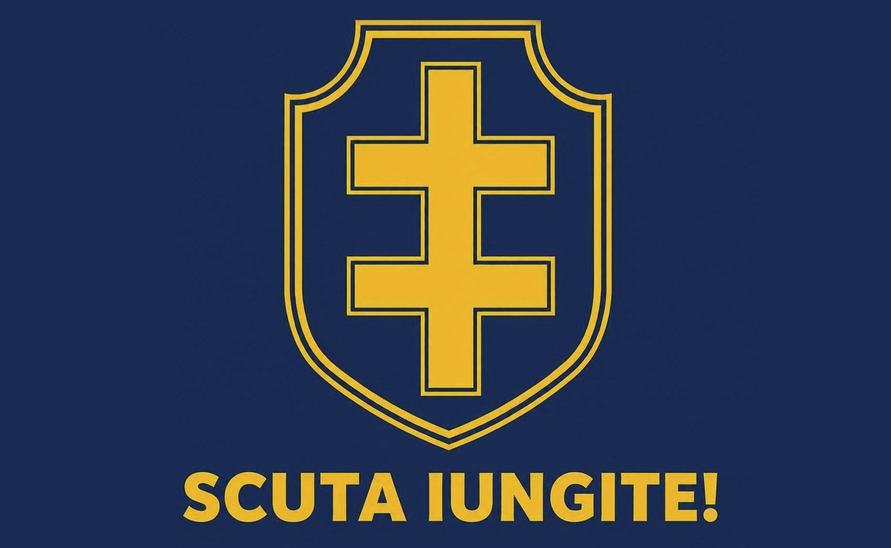 Зображення марки «scuta iungite»
