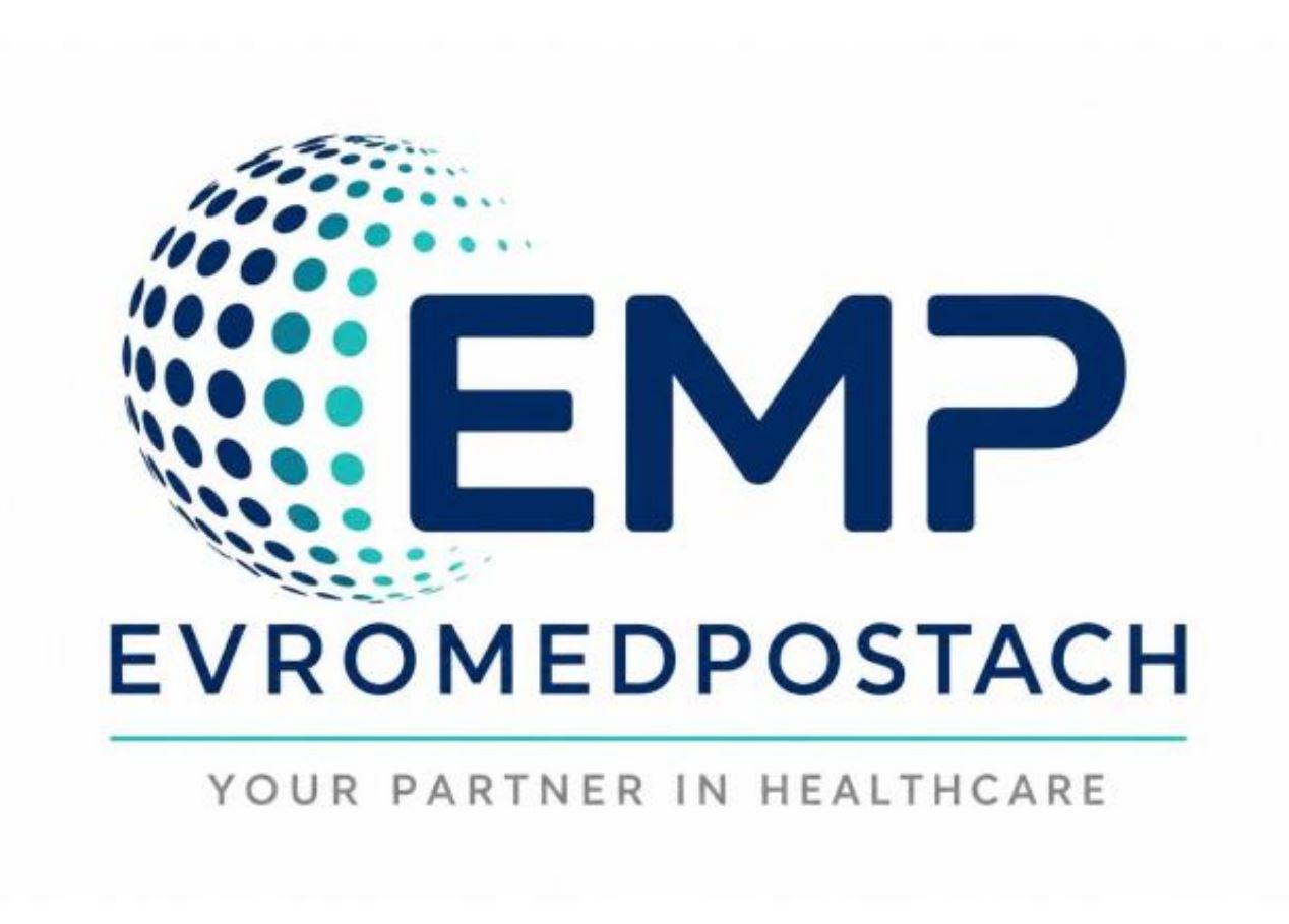 Зображення марки «емр · emp evromedpostach your partner in healthcare»