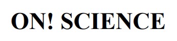 Зображення марки «on! science»