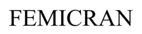 Зображення марки «femicran»