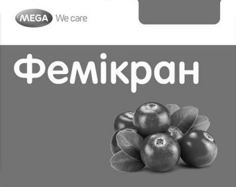 Зображення марки «mega we care · фемікран»