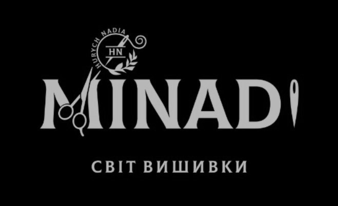 Зображення марки «hurych nadia · hn · minadi · світ вишивки»