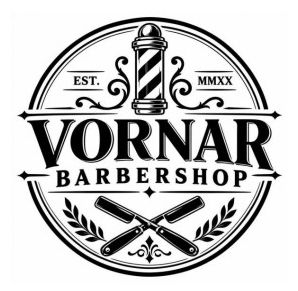 Зображення марки «vornar barbershop · est. mmxx»