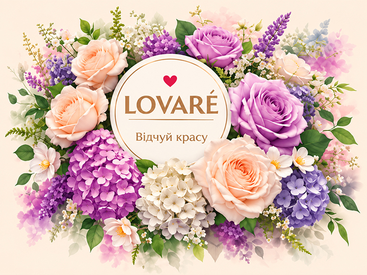 Зображення марки «відчуй красу · lovare»