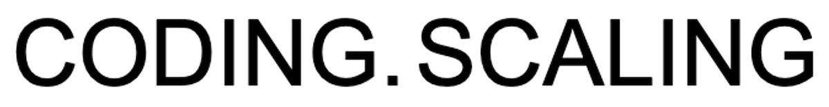 Зображення марки «coding. scaling»