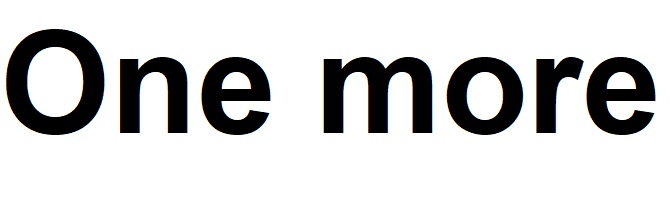 Зображення марки «one more»