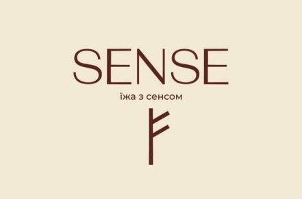 Зображення марки «їжа з сенсом · sense»