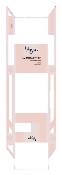 Зображення марки «originale · lilas · dessinee a paris · la cigarette · vogue»