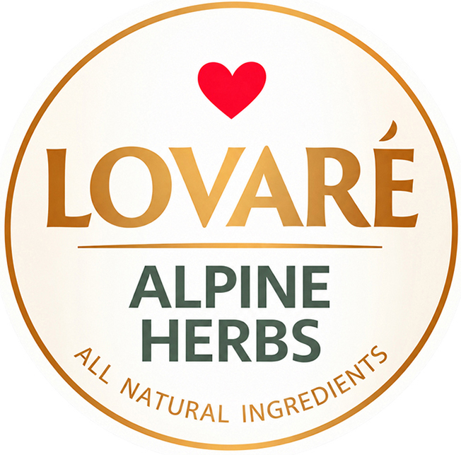Зображення марки «all natural ingredients · alpine herbs · lovare»