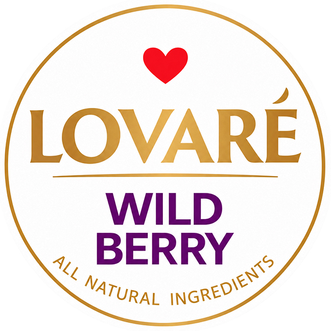 Зображення марки «all natural ingredients · wild berry · lovare»